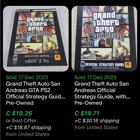 Grand Theft Auto San Andreas Official Strategy Guide / Sony Playstation 2 / 2004 - Picture 5 of 8